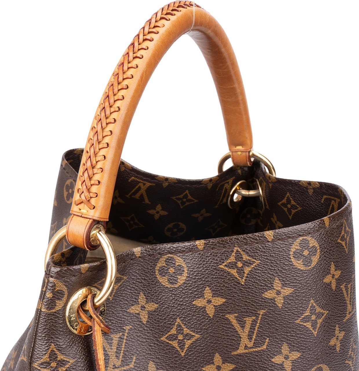 Louis Vuitton Louis Vuitton Canvas Mongram Artsy MM Handbag Bruin