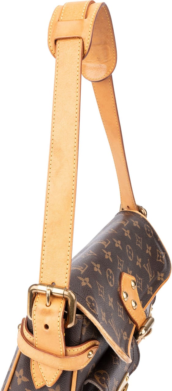 Louis Vuitton Louis Vuitton Canvas Monogram Hudson PM Shoulder Bag Bruin