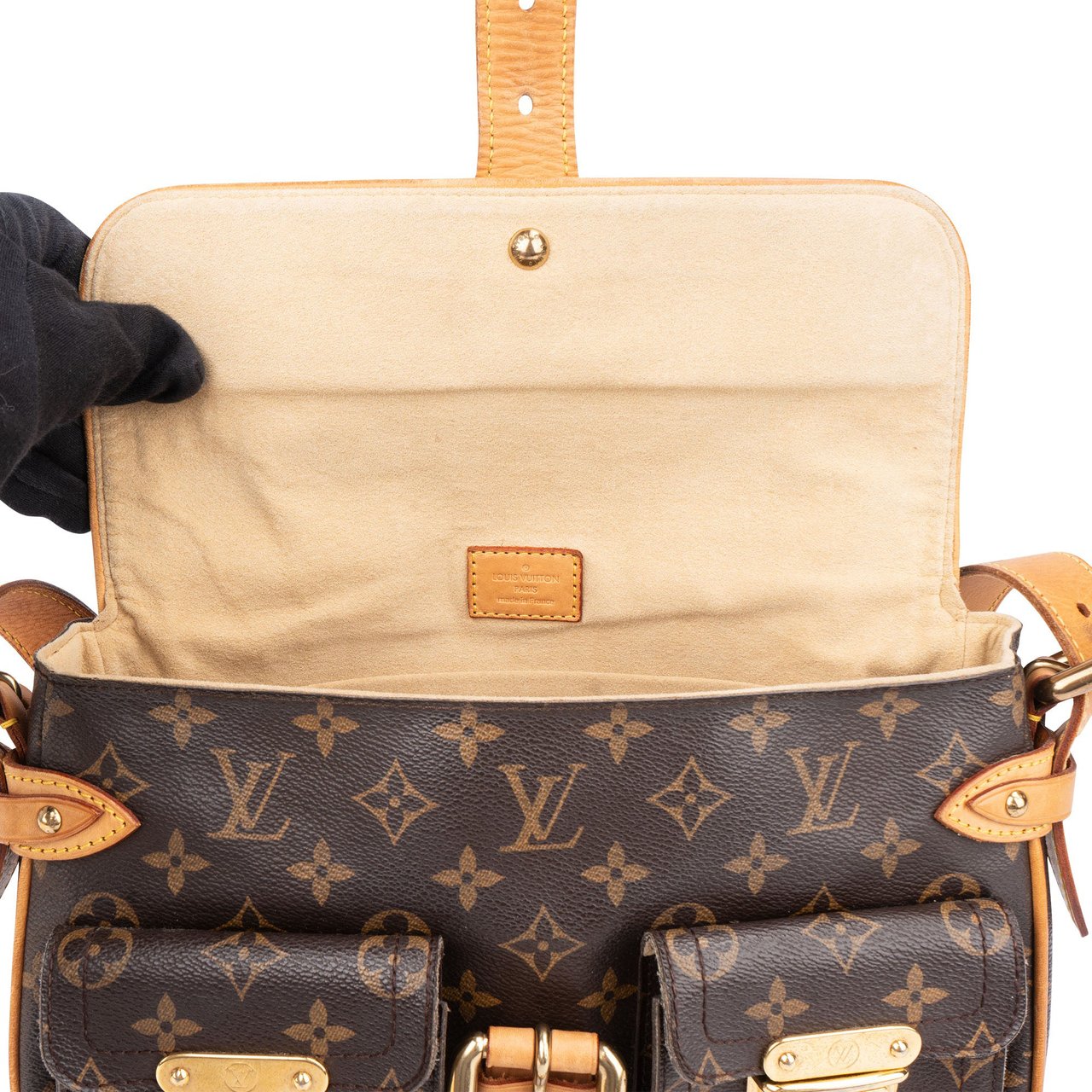 Louis Vuitton Louis Vuitton Canvas Monogram Hudson PM Shoulder Bag Bruin