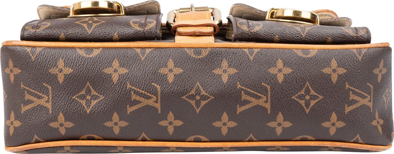 Louis Vuitton Louis Vuitton Canvas Monogram Hudson PM Shoulder Bag Bruin