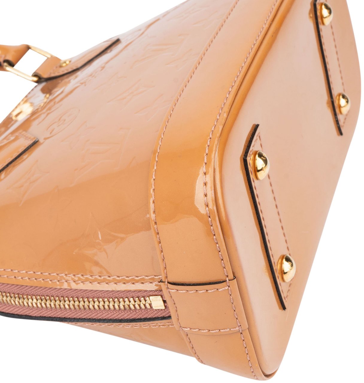 Louis Vuitton Louis Vuitton Vernis Monogram Alma BB Handbag Oranje