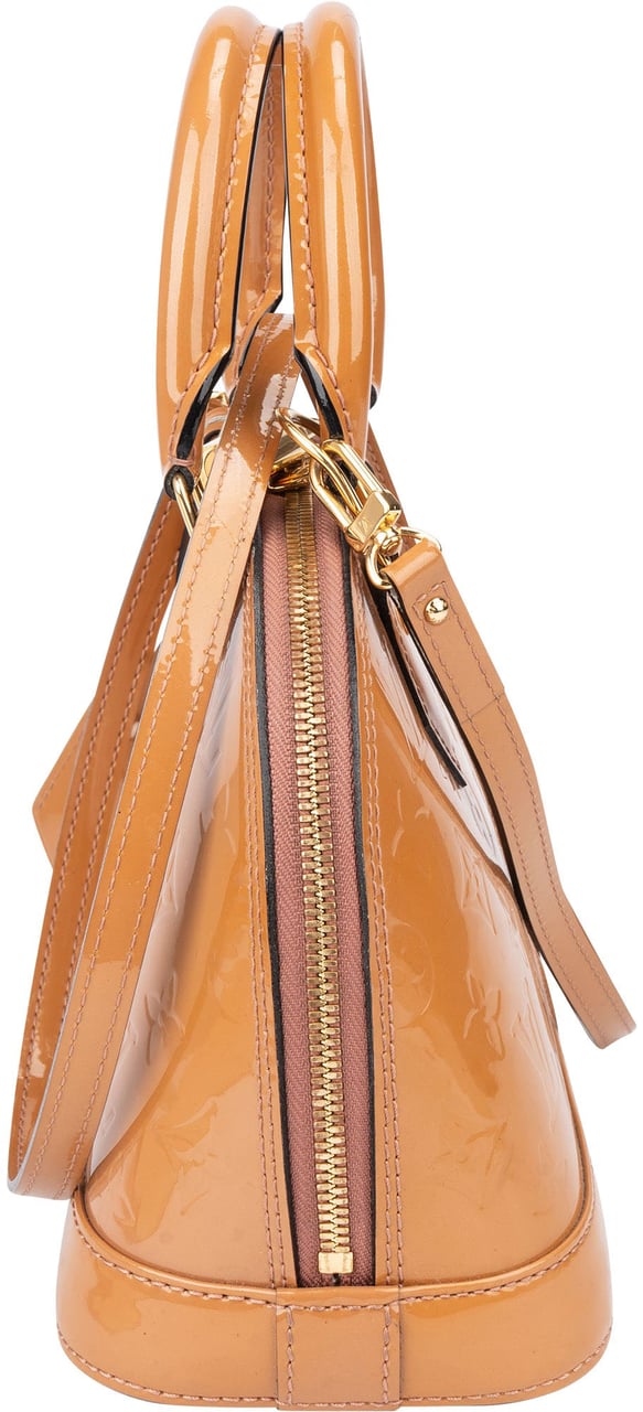 Louis Vuitton Louis Vuitton Vernis Monogram Alma BB Handbag Oranje