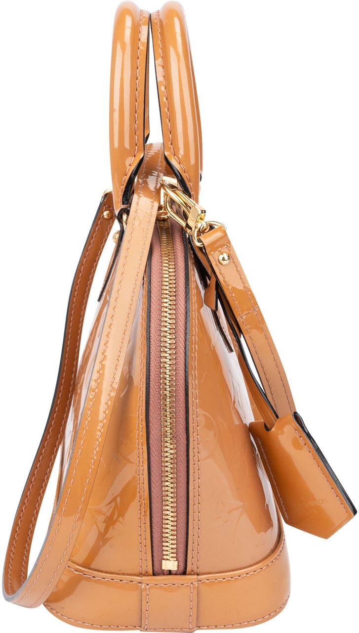 Louis Vuitton Louis Vuitton Vernis Monogram Alma BB Handbag Oranje