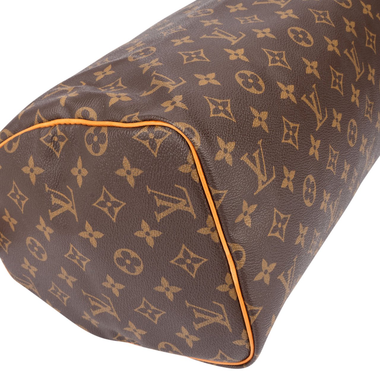 Louis Vuitton Louis Vuitton Canvas Monogram Speedy 30 Handbag Bruin