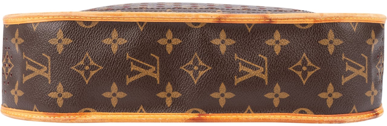 Louis Vuitton Limited Perforated Monogram Musette Crossbody Bag Bruin