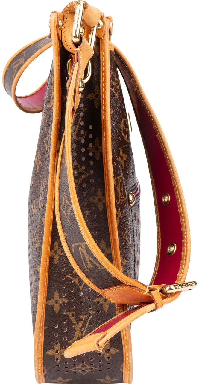 Louis Vuitton Louis Vuitton Limited Perforated Monogram Musette Crossbody Bag Bruin