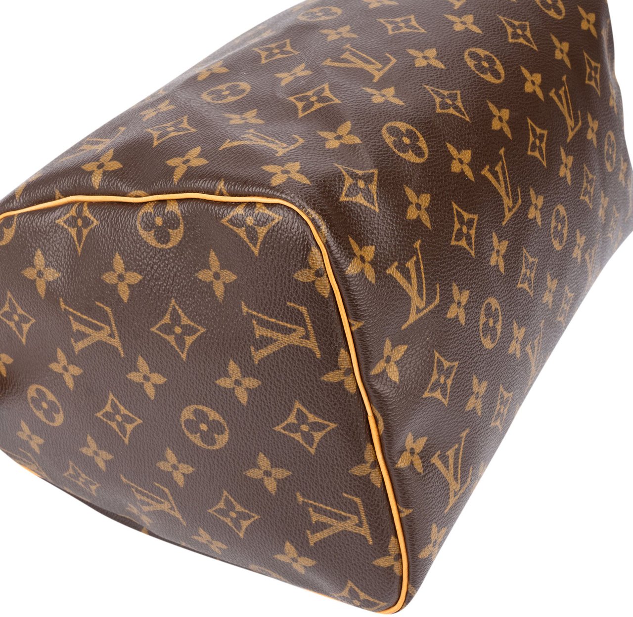 Louis Vuitton Louis Vuitton Canvas Monogram Speedy 30 Handbag Bruin