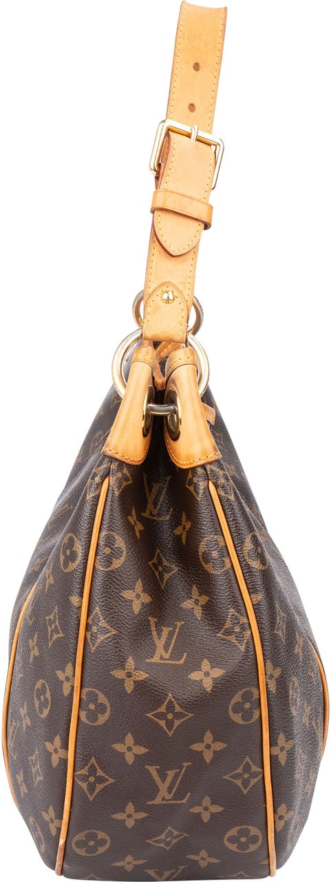Louis Vuitton Louis Vuitton Canvas Monogram Galliera PM Handbag Bruin