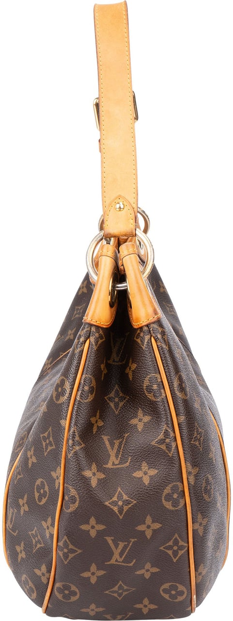 Louis Vuitton Louis Vuitton Canvas Monogram Galliera PM Handbag Bruin