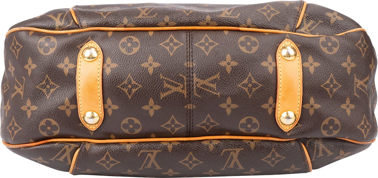 Louis Vuitton Louis Vuitton Canvas Monogram Galliera PM Handbag Bruin