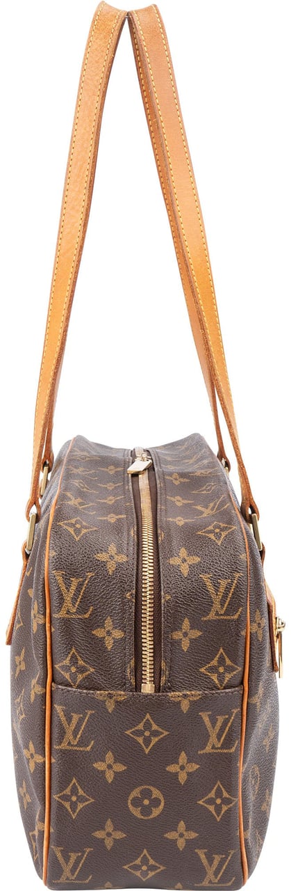 Louis Vuitton Louis Vuitton Canvas Monogram Cite GM Shoulder Bag Bruin