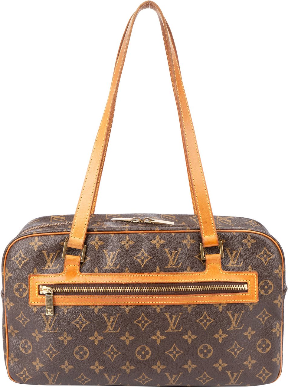 Louis Vuitton Louis Vuitton Canvas Monogram Cite GM Shoulder Bag Bruin