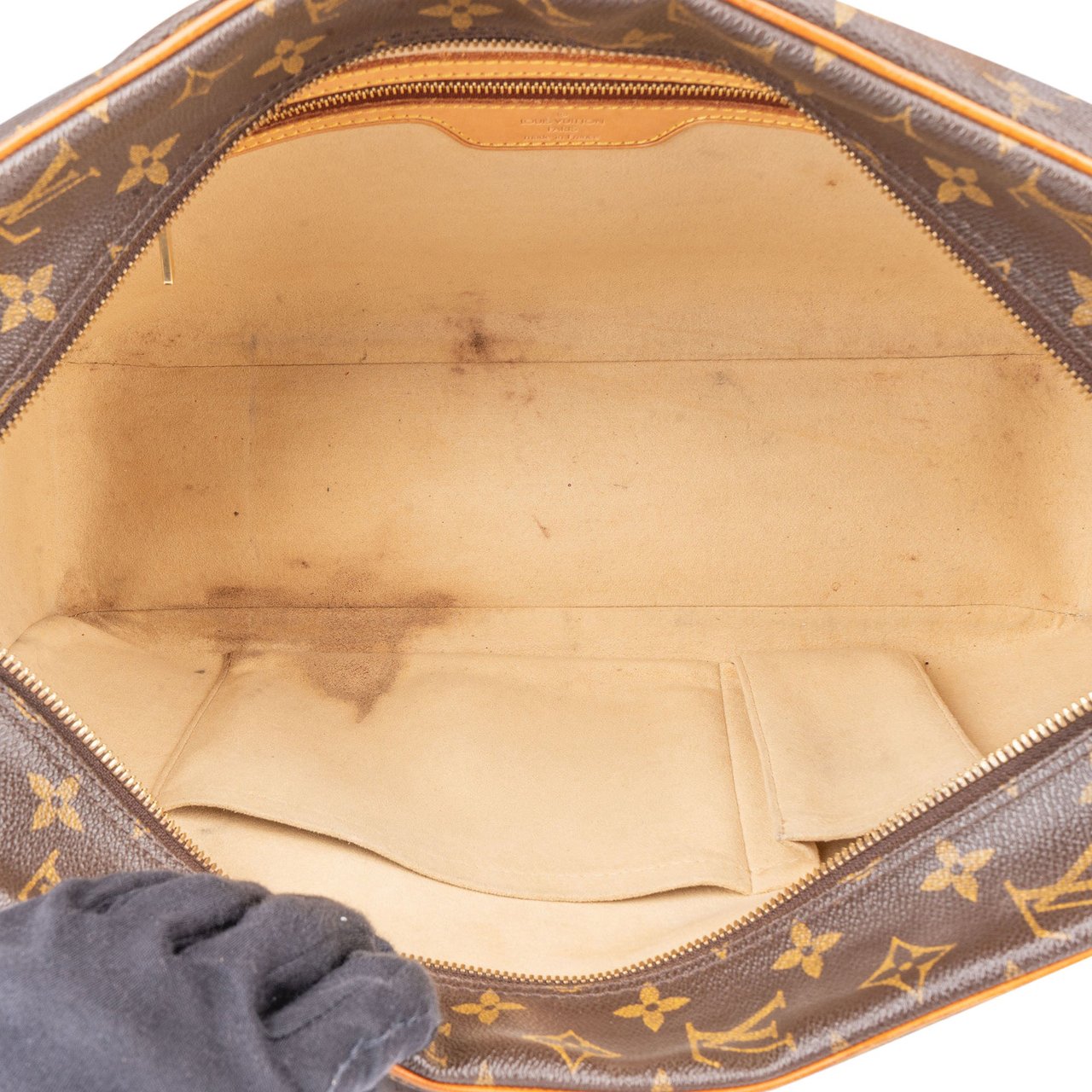 Louis Vuitton Louis Vuitton Canvas Monogram Cite GM Shoulder Bag Bruin