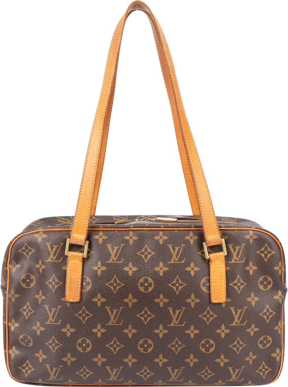 Louis Vuitton Louis Vuitton Canvas Monogram Cite GM Shoulder Bag Bruin
