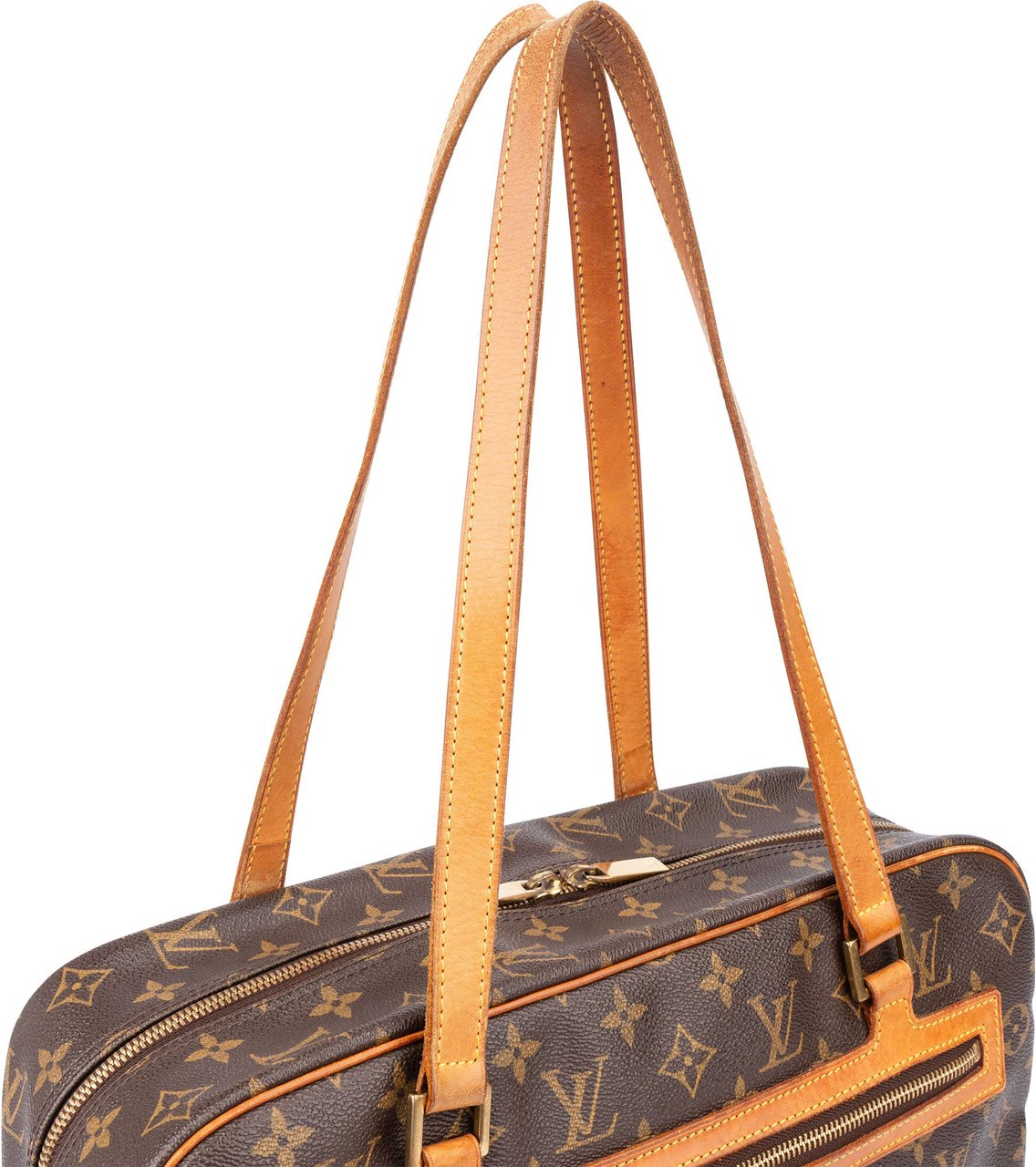 Louis Vuitton Louis Vuitton Canvas Monogram Cite GM Shoulder Bag Bruin