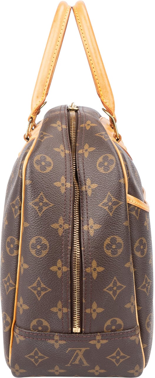 Louis Vuitton Louis Vuitton Canvas Monogram Deauville Handbag Bruin