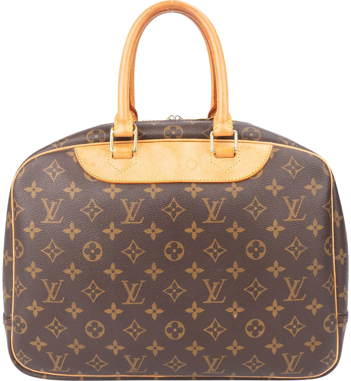 Louis Vuitton Louis Vuitton Canvas Monogram Deauville Handbag Bruin