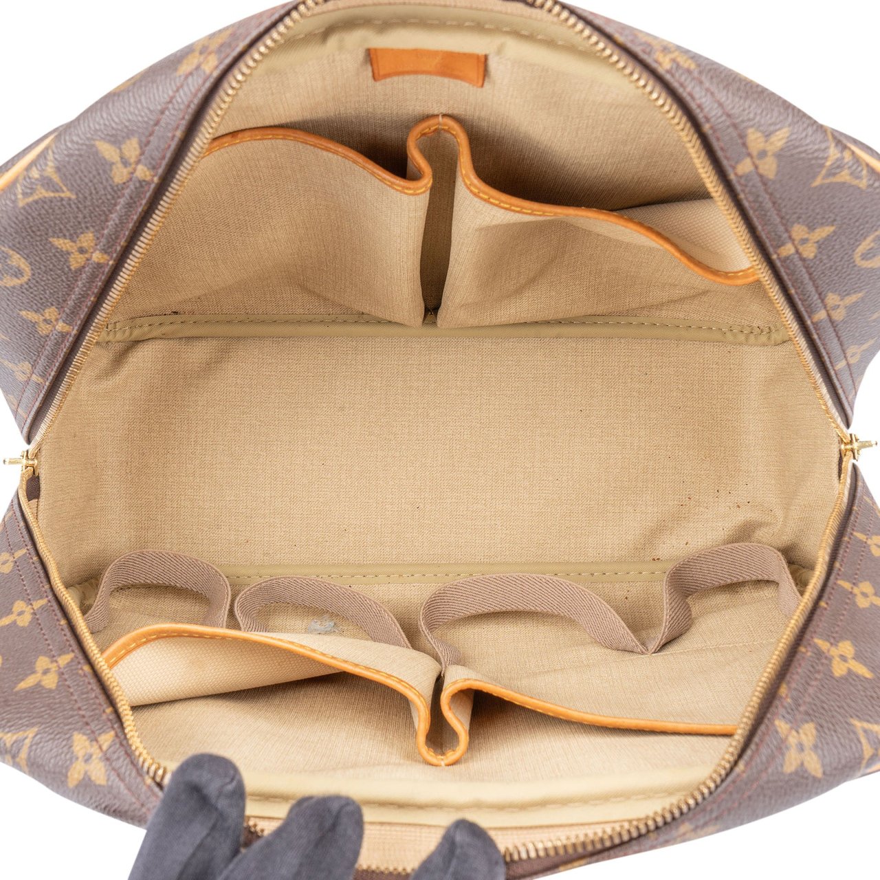 Louis Vuitton Louis Vuitton Canvas Monogram Deauville Handbag Bruin