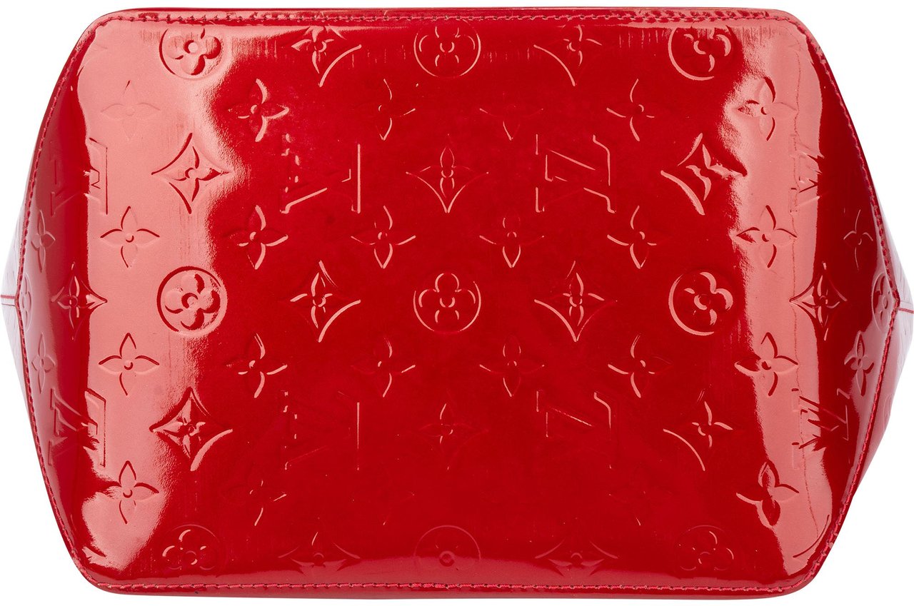 Louis Vuitton Louis Vuitton Rouge Vernis Monogram Bellevue PM Handbag Rood
