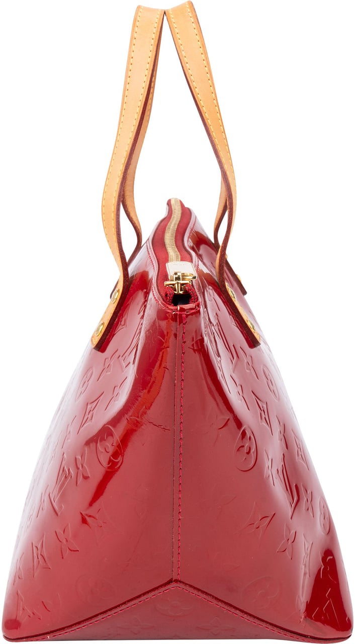 Louis Vuitton Louis Vuitton Rouge Vernis Monogram Bellevue PM Handbag Rood