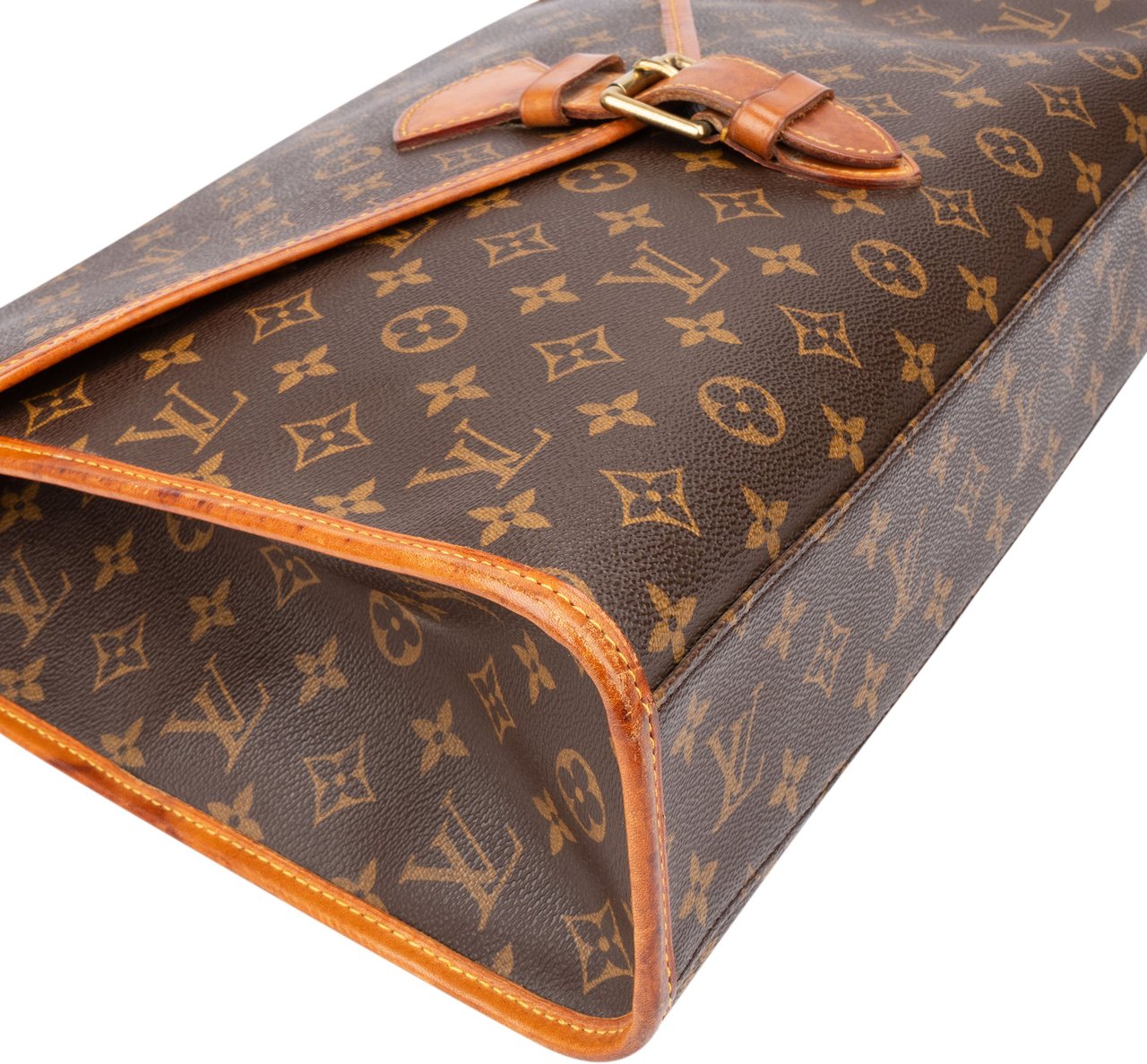 Louis Vuitton Canvas Monogram Bel Air Handbag Bruin