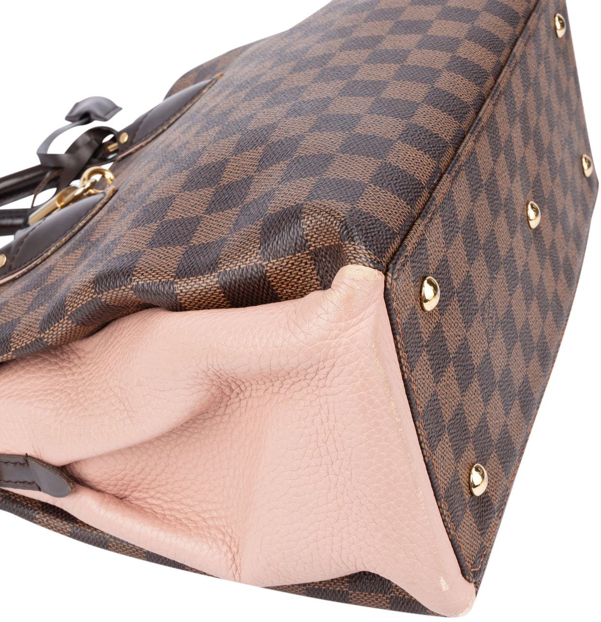 Louis Vuitton Louis Vuitton Damier Ebene Monogram Normandy Handbag Bruin