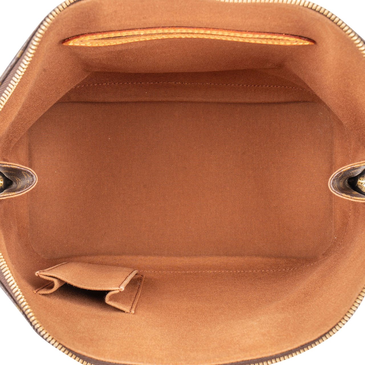 Louis Vuitton Louis Vuitton Canvas Monogram Alma PM Handbag Bruin