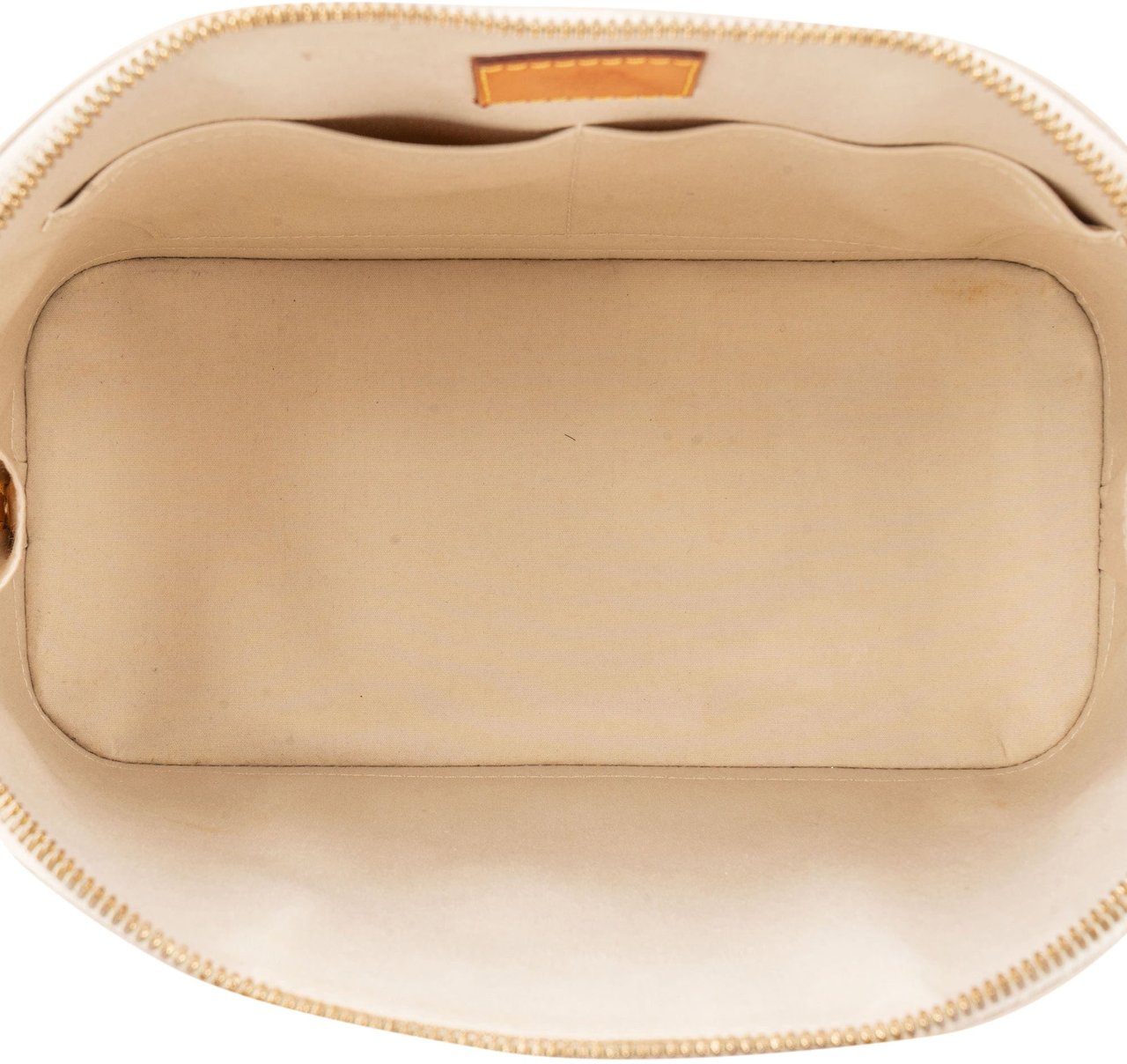 Louis Vuitton Louis Vuitton Jaune Vernis Monogram Alma PM Handbag Geel