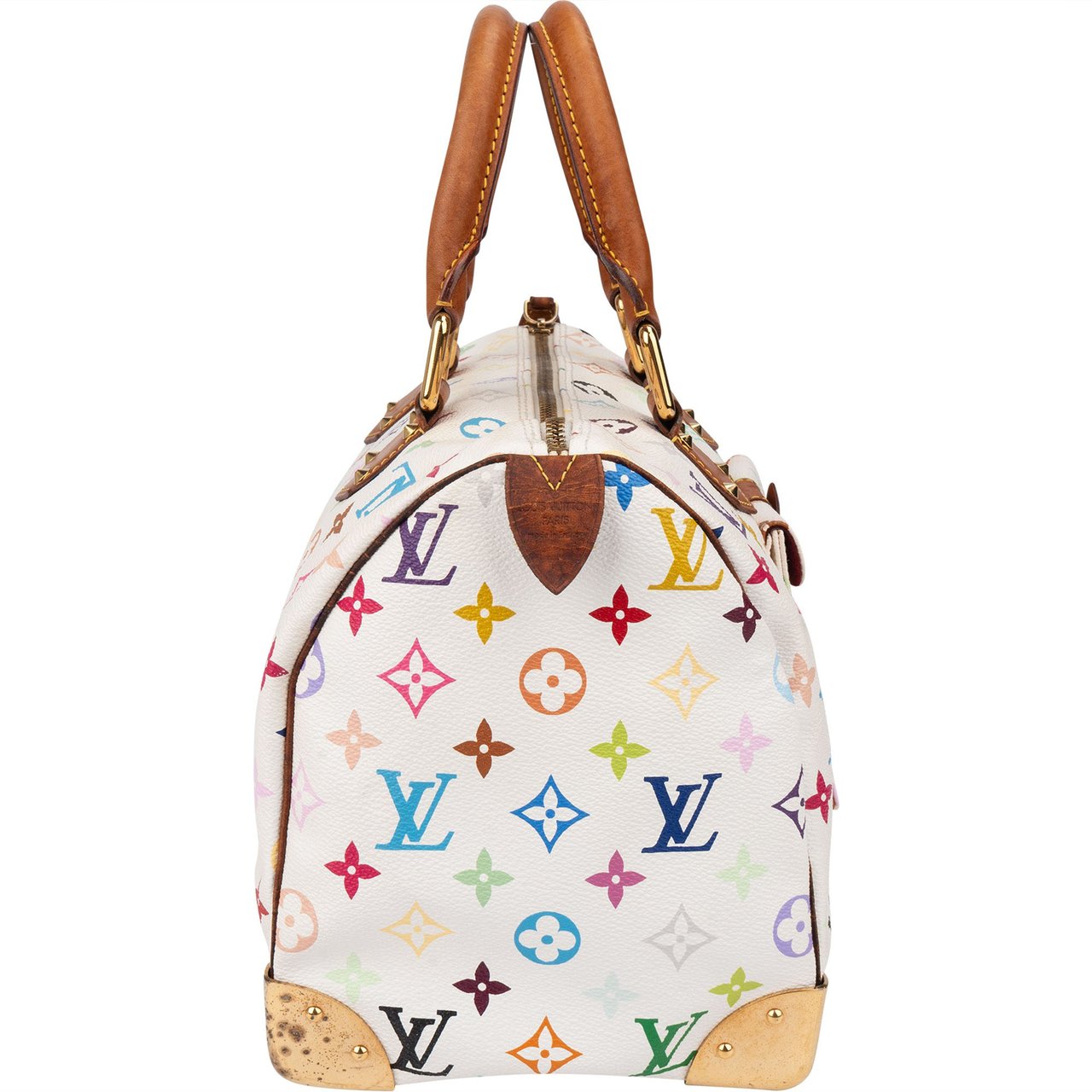 Louis Vuitton Louis Vuitton Murakami Multicolor Speedy 30 Handbag Wit