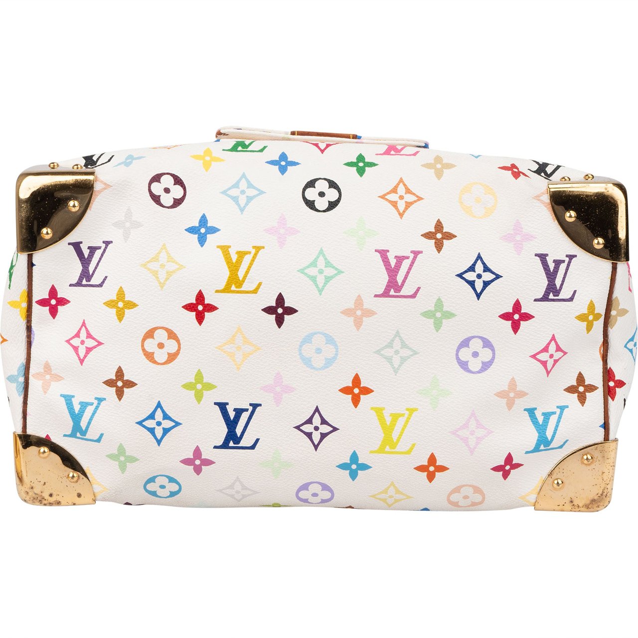 Louis Vuitton Louis Vuitton Murakami Multicolor Speedy 30 Handbag Wit