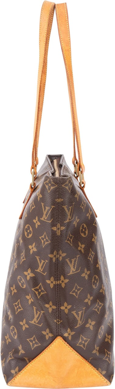 Louis Vuitton Louis Vuitton Canvas Monogram Cabas Mezzo Shoulder Bag Bruin