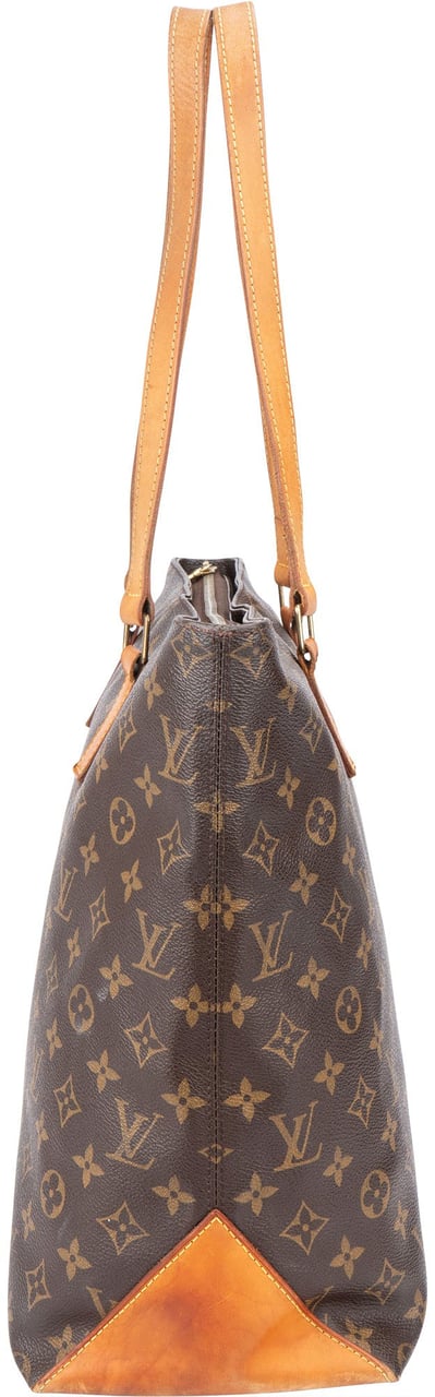 Louis Vuitton Louis Vuitton Canvas Monogram Cabas Mezzo Shoulder Bag Bruin