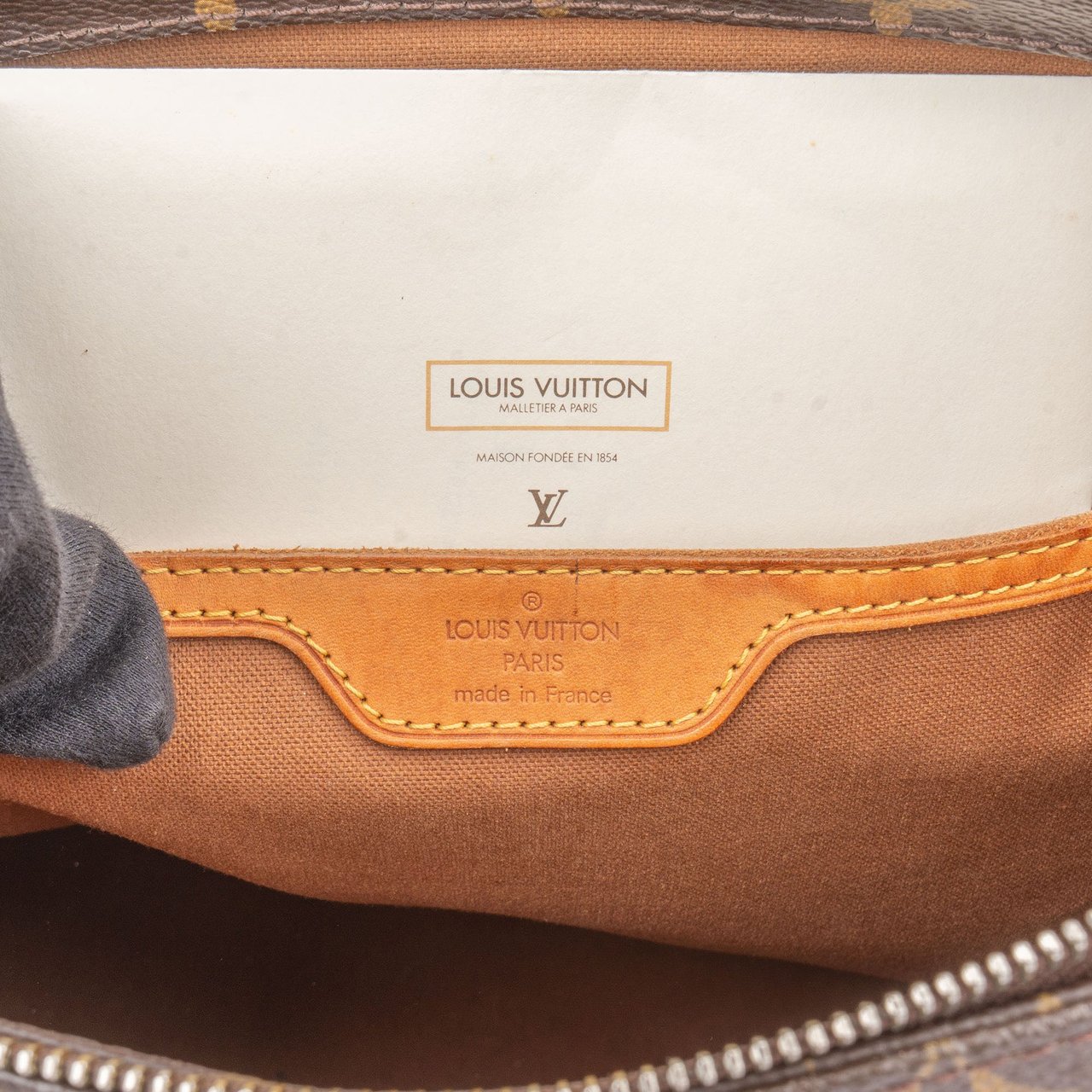 Louis Vuitton Louis Vuitton Canvas Monogram Cabas Mezzo Shoulder Bag Bruin