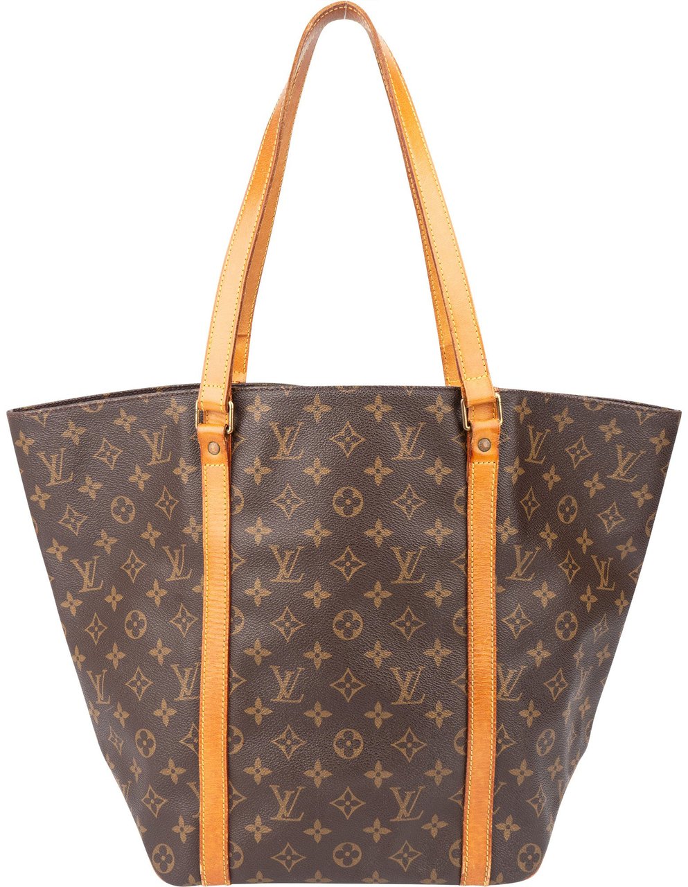 Louis Vuitton Louis Vuitton Canvas Monogram Sac Shopping Shoulder Bag Bruin