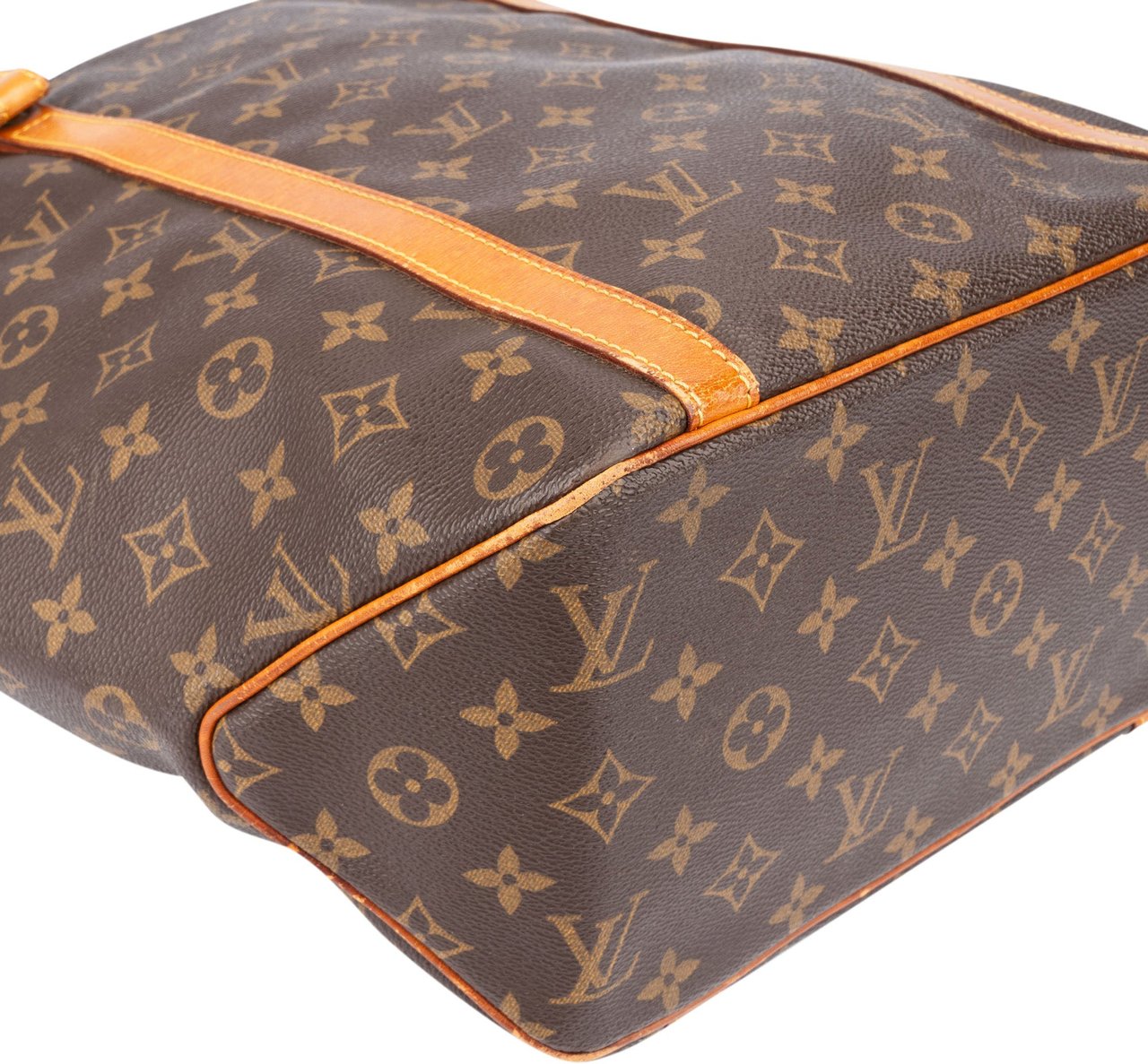 Louis Vuitton Louis Vuitton Canvas Monogram Sac Shopping Shoulder Bag Bruin