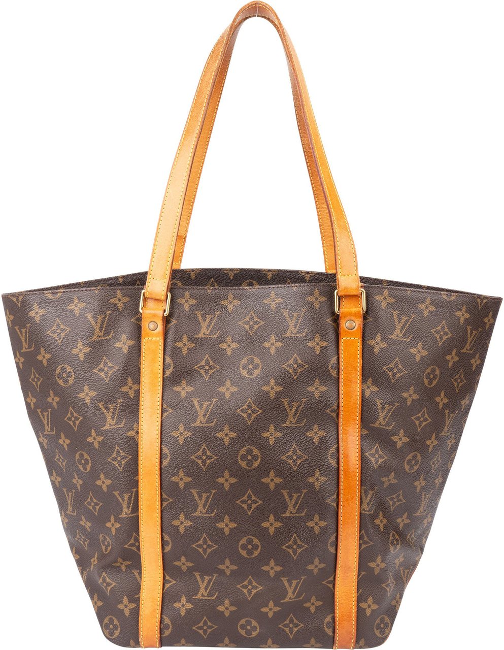 Louis Vuitton Louis Vuitton Canvas Monogram Sac Shopping Shoulder Bag Bruin
