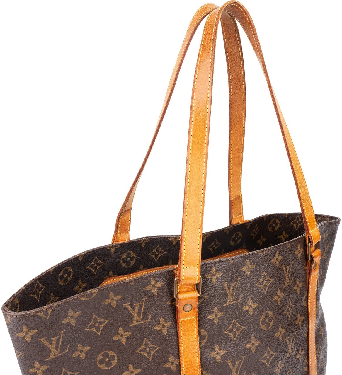 Louis Vuitton Louis Vuitton Canvas Monogram Sac Shopping Shoulder Bag Bruin
