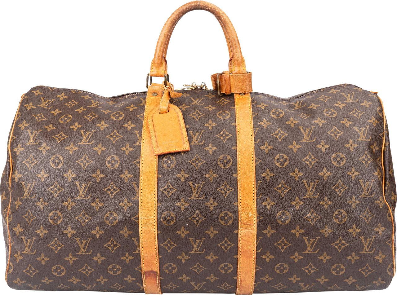 Louis Vuitton Louis Vuitton Canvas Monogram Keepall 55 Bruin