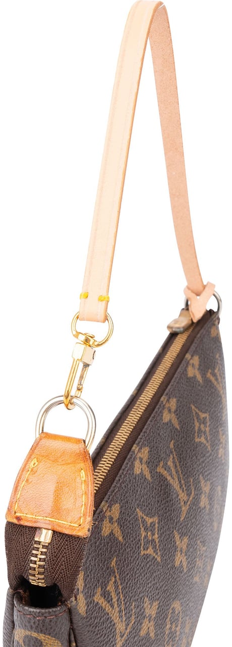 Louis Vuitton Louis Vuitton Canvas Monogram Pochette Accessoire Handbag Bruin