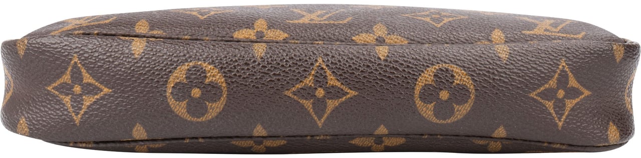 Louis Vuitton Louis Vuitton Canvas Monogram Pochette Accessoire Handbag Bruin