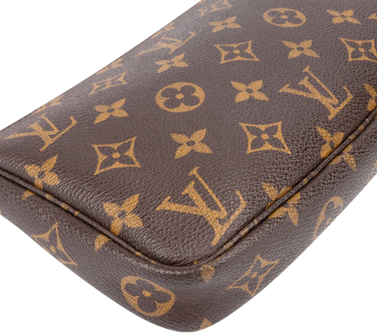 Louis Vuitton Louis Vuitton Canvas Monogram Pochette Accessoire Handbag Bruin
