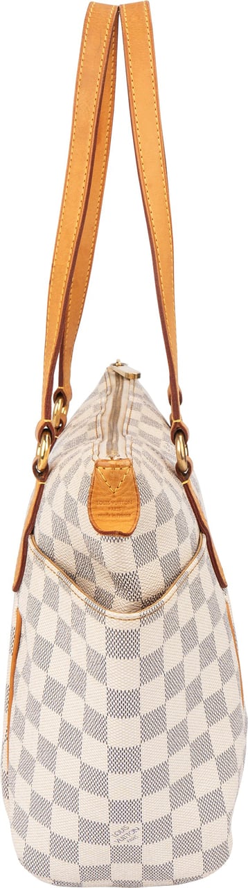 Louis Vuitton Damier Azur Monogram Totally PM Shoulder Bag Wit