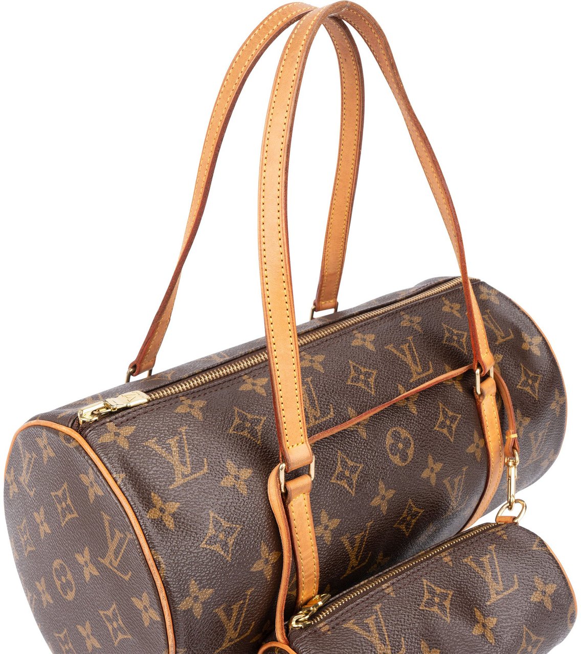 Louis Vuitton Louis Vuitton Canvas Monogram Papillon Set Handbag Bruin