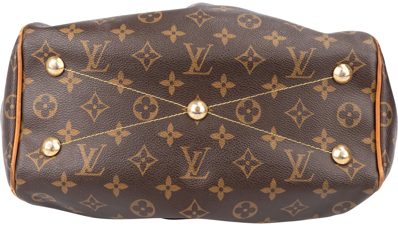 Louis Vuitton Louis Vuitton Canvas Monogram Tivoli PM Handbag Bruin