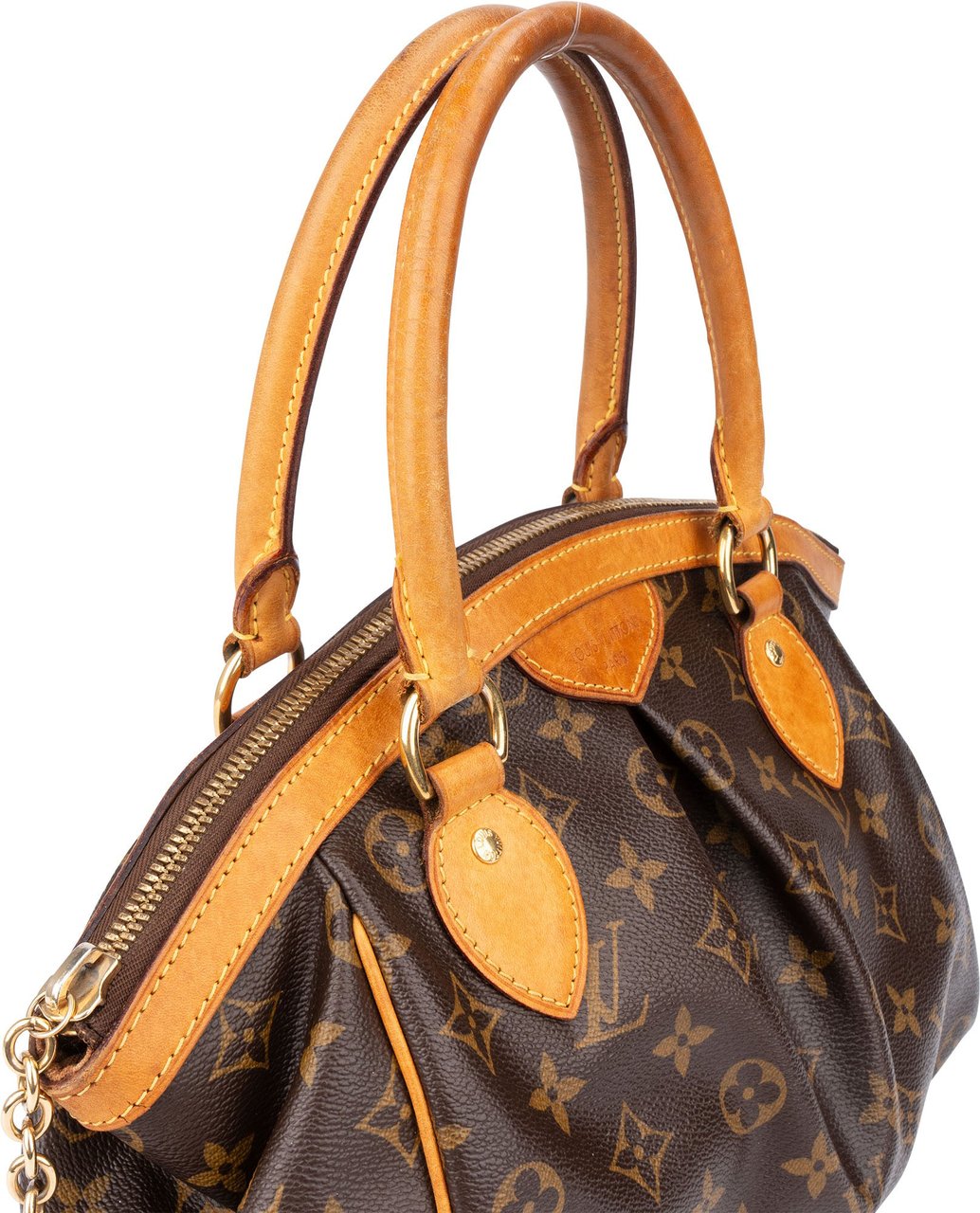 Louis Vuitton Louis Vuitton Canvas Monogram Tivoli PM Handbag Bruin