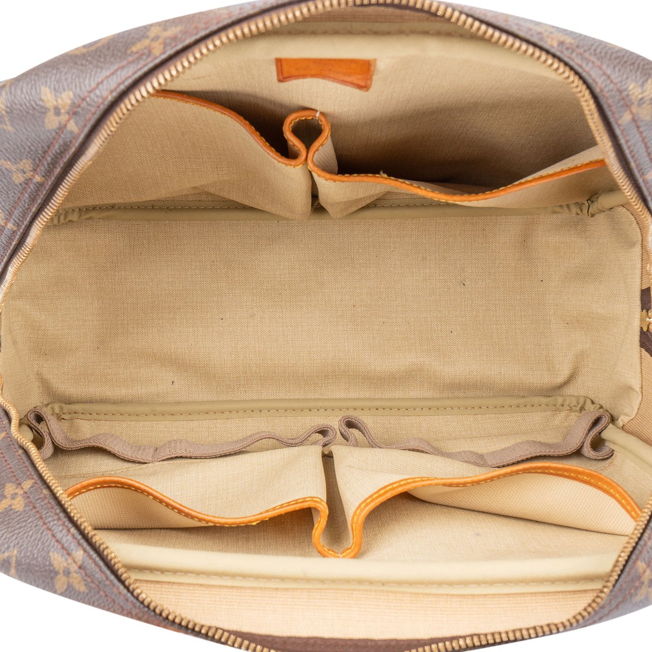 Louis Vuitton Louis Vuitton Canvas Monogram Deauville Handbag Bruin