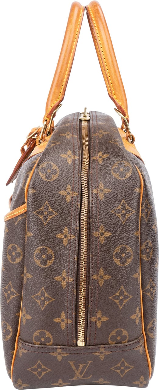 Louis Vuitton Louis Vuitton Canvas Monogram Deauville Handbag Bruin