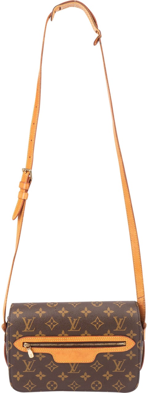 Louis Vuitton Louis Vuitton Canvas Monogram Saint Germain PM Crossbody Bag Bruin