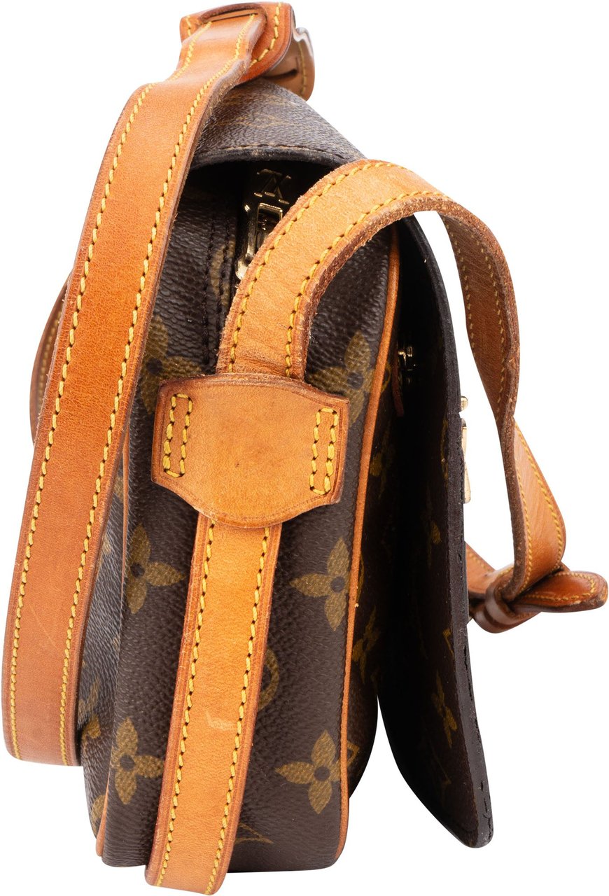 Louis Vuitton Louis Vuitton Canvas Monogram Saint Germain PM Crossbody Bag Bruin