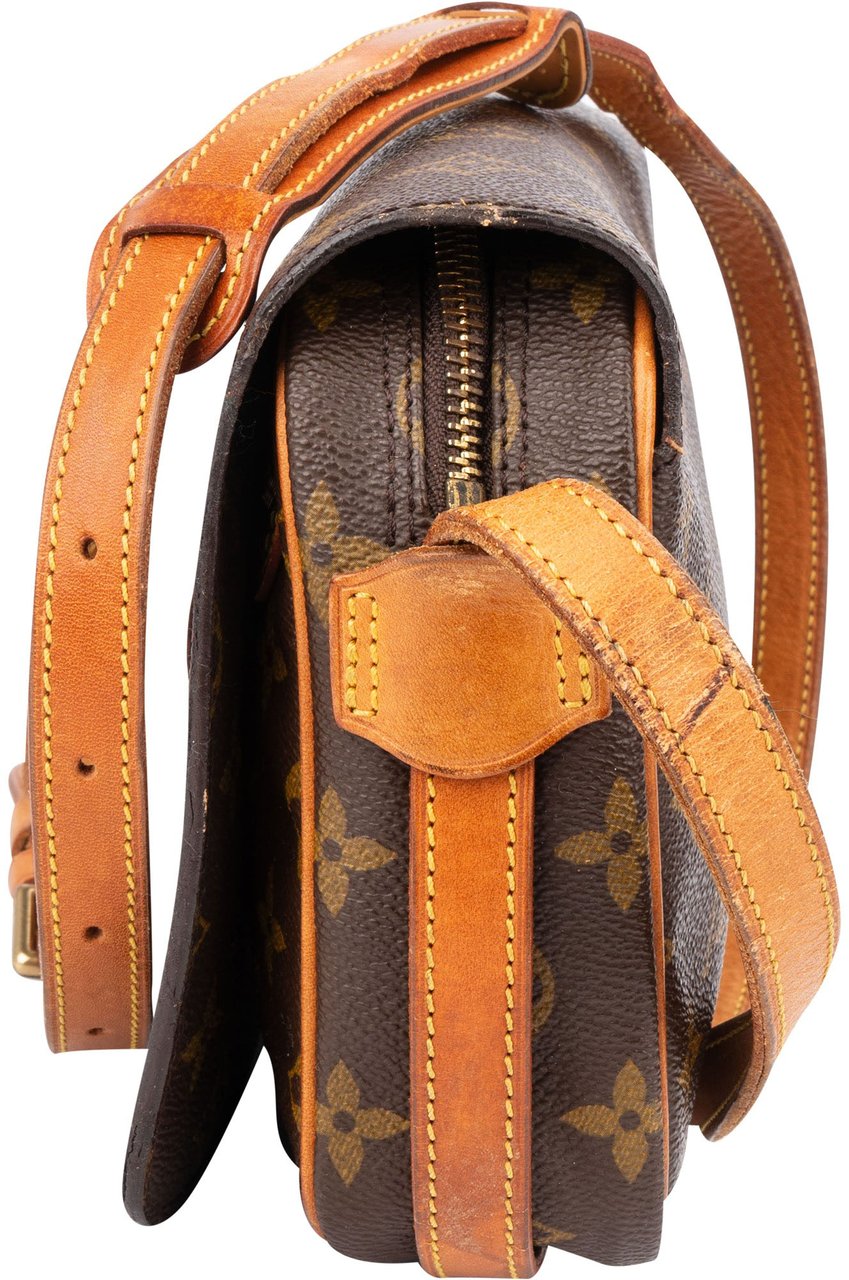 Louis Vuitton Louis Vuitton Canvas Monogram Saint Germain PM Crossbody Bag Bruin